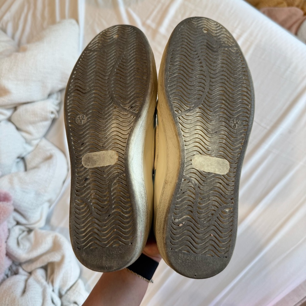 Oliver Cabell White and Blue Sneakers - Picture 7 of 8
